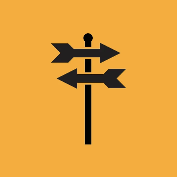 Значок Знака Простой Вектор — стоковый вектор