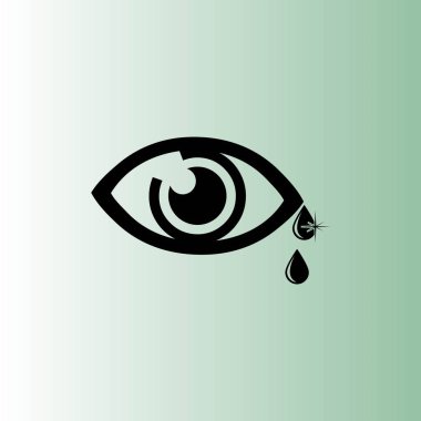 Göz işareti basit simgesini