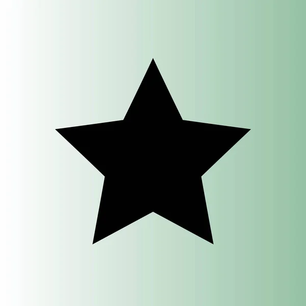 Star Icon Vettore Semplice — Vettoriale Stock