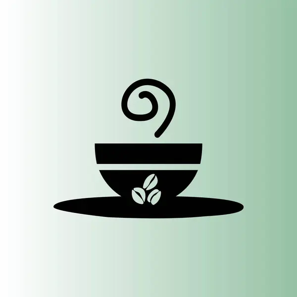 Taza Café Vector Icono — Vector de stock