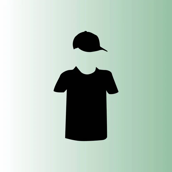 간단한 Tshirt 아이콘 — 스톡 벡터