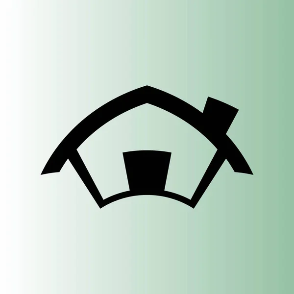 Домашня Іконка Будинок Векторні Ілюстрації — стоковий вектор