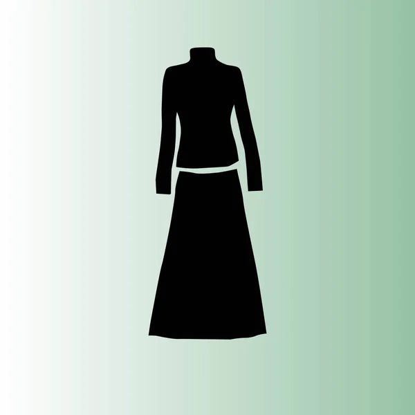 Одежда Простая Векторная Икона — стоковый вектор