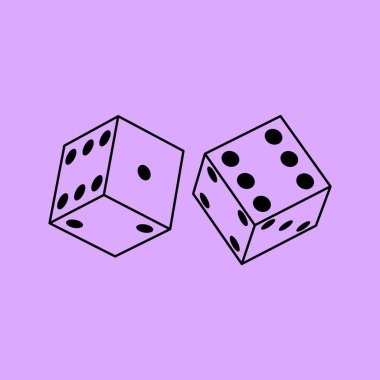 basit zar vektör simgesi