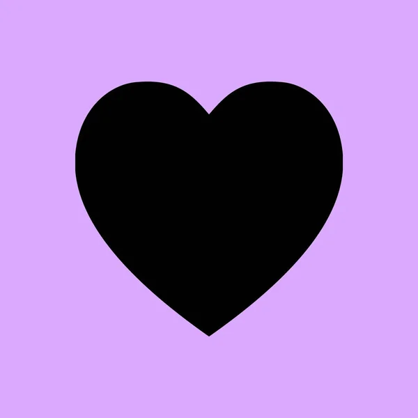 Hjärta Ikon Kärlek Tecken — Stock vektor