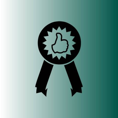 Ekibimizi Ödülü vektör simgesi