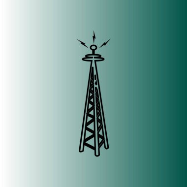 Baz istasyonu vektör simgesi