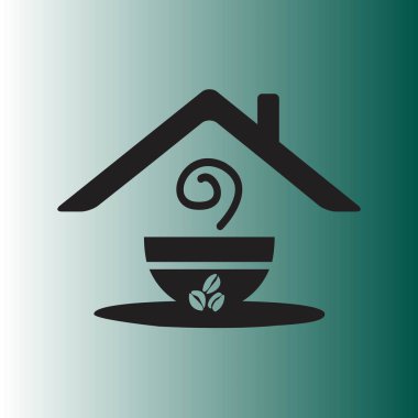 kahve fincanı vektör simgesi