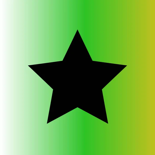 Vetor Star Icon Simples — Vetor de Stock