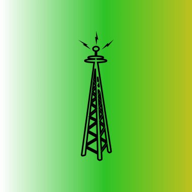 Baz istasyonu vektör simgesi