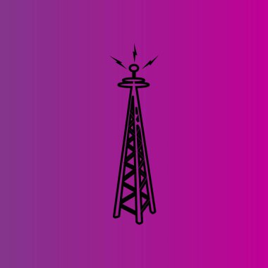 Baz istasyonu vektör simgesi