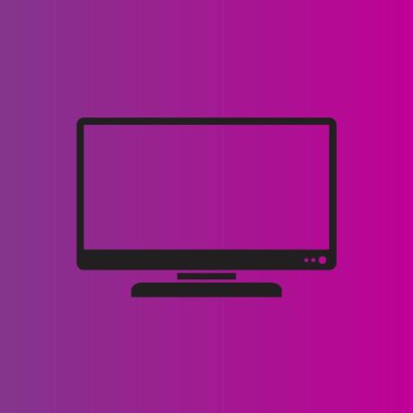  basit Tv vektör simgesi