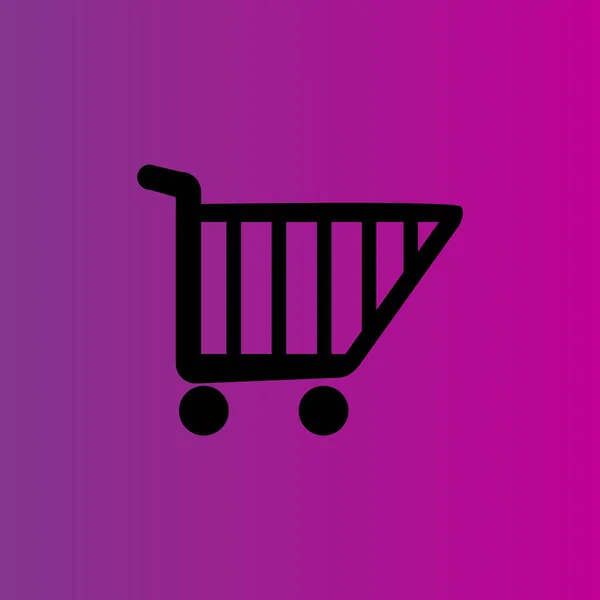 Vector Icono Del Carrito Compras — Archivo Imágenes Vectoriales