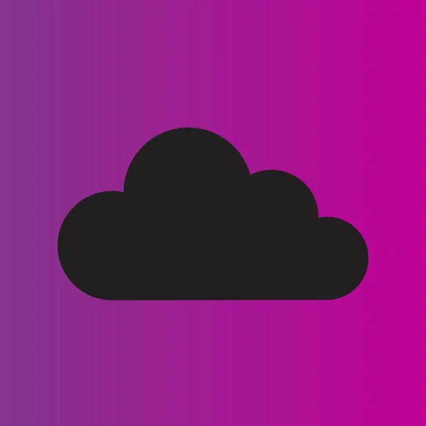 simple Cloud vector icon
