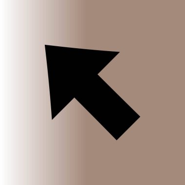 imleç web simgesi, vektör çizim