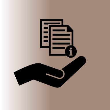 Katalog web simgesi, vektör çizim