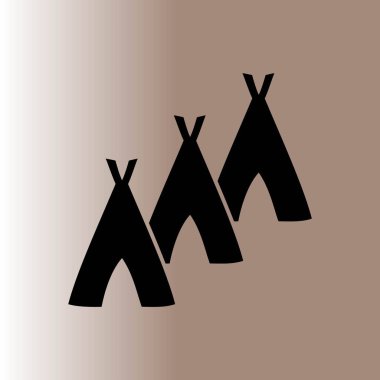 Hovels web simgesi, vektör çizim