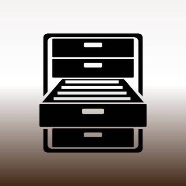 kutsal kişilerin resmi, vektör çizim degrade kahverengi ve beyaz arşiv web