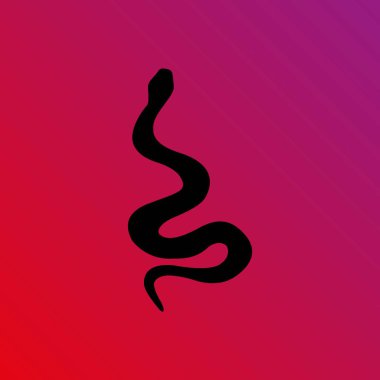 Yılan vektör simge vektör