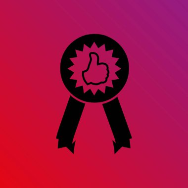 Ekibimizi Ödülü vektör simgesi