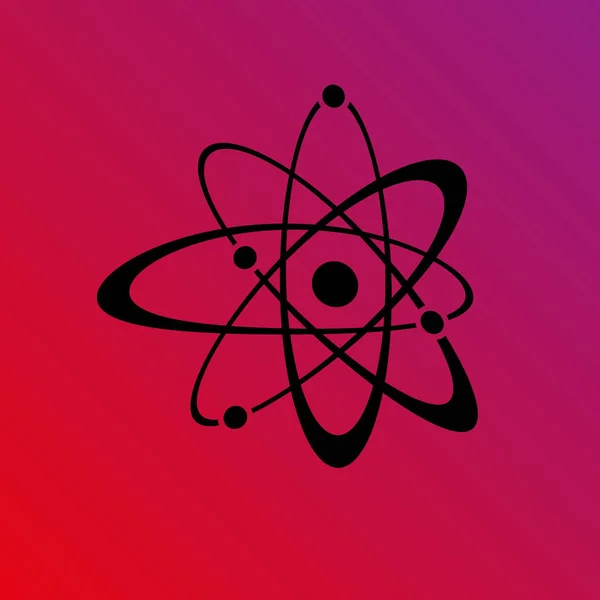 Значок Атома Векторна Піктограма — стоковий вектор