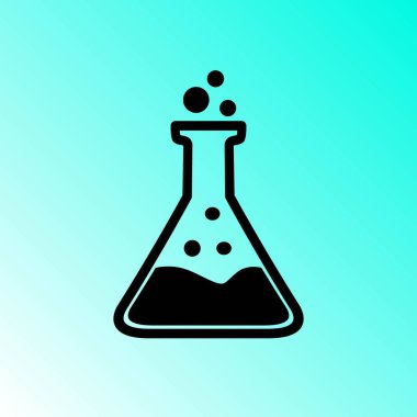 test tüp vektör simgesi