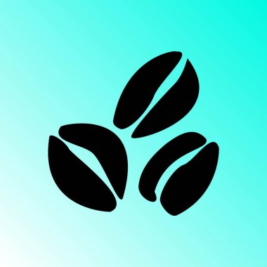 sade kahve vektör simgesi