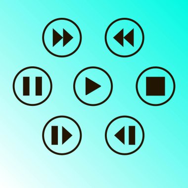 Media player kontrol butonu