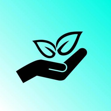 basit Eko simge vektör 