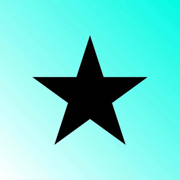 Semplice Vettore Star Icon — Vettoriale Stock