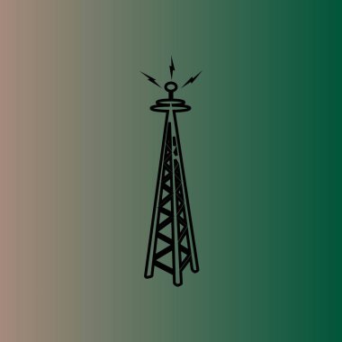 Baz istasyonu vektör simgesi