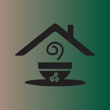 kahve fincanı vektör simgesi