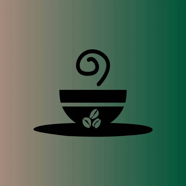 Taza Café Vector Icono — Vector de stock