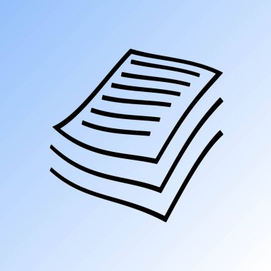 basit belge Dosyalar simgesi