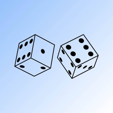 basit zar vektör simgesi