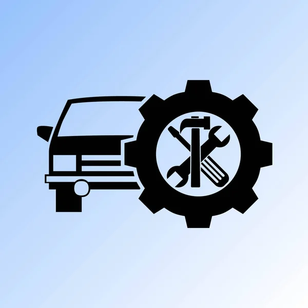 Auto Reparación Vector Icono — Archivo Imágenes Vectoriales