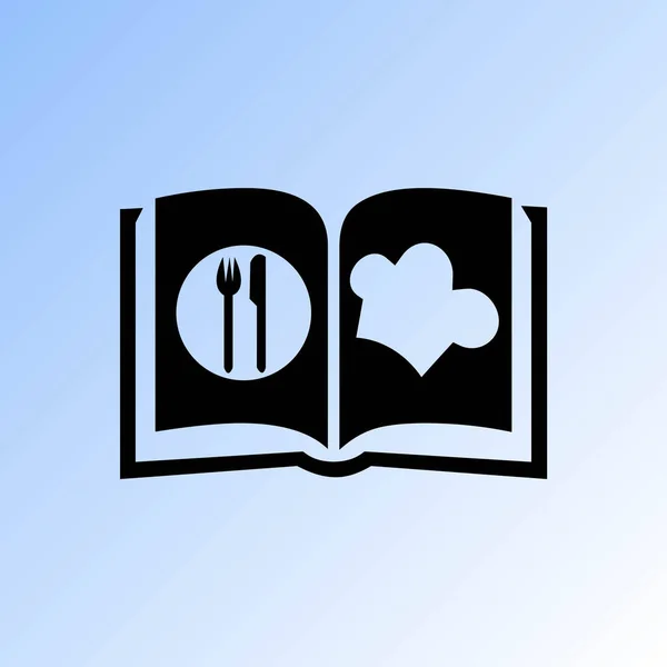 Simple Cuisinier Livre Vecteur — Image vectorielle