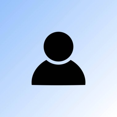 basit kullanıcı vektör simgesi