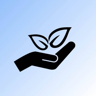 eko sembolü vektör illüstrasyonu