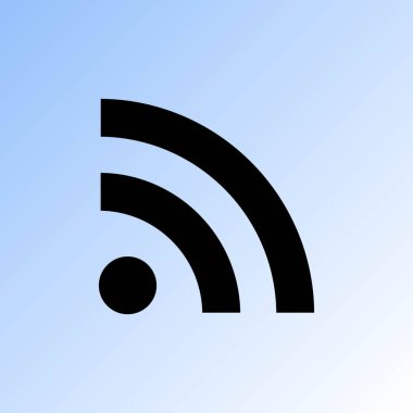 basit Wi-Fi vektör simgesi