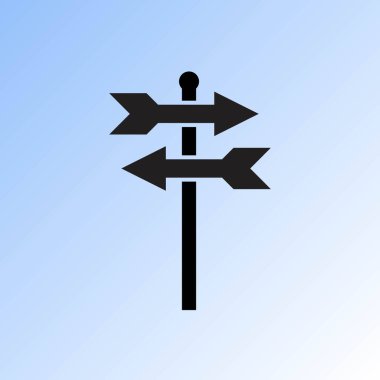 işaret posta simgesi vektör illüstrasyonu