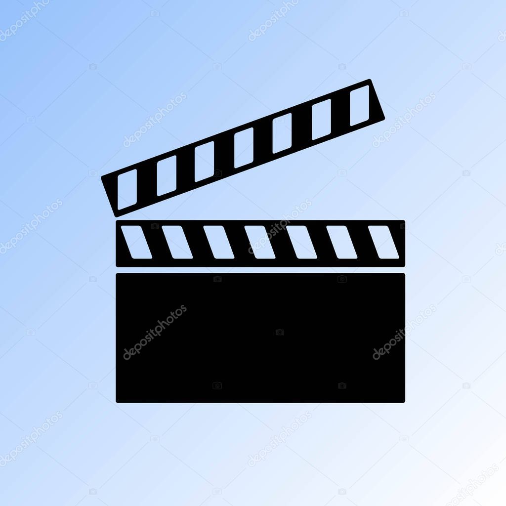 video icon, cinema sign vector illustration