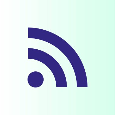 basit Wi-Fi vektör simgesi