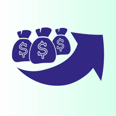 grafik vektör simgesi yetiştirilen Çantalar
