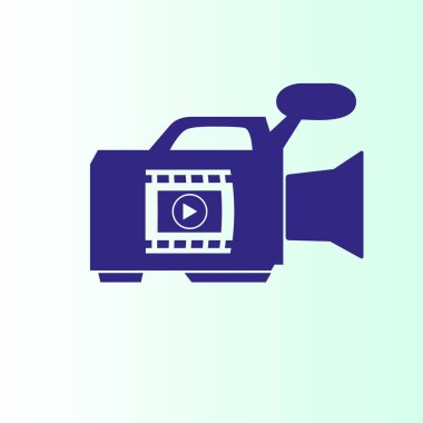 video kamera vektör simgesi