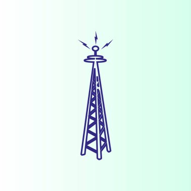 Baz istasyonu vektör simgesi