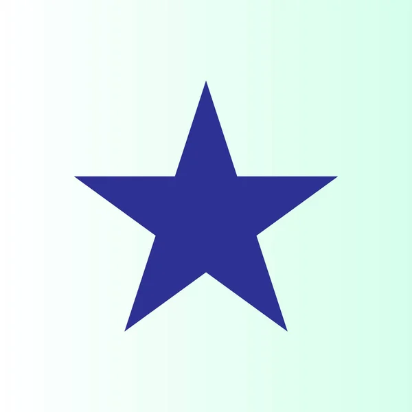 Semplice Vettore Star Icon — Vettoriale Stock