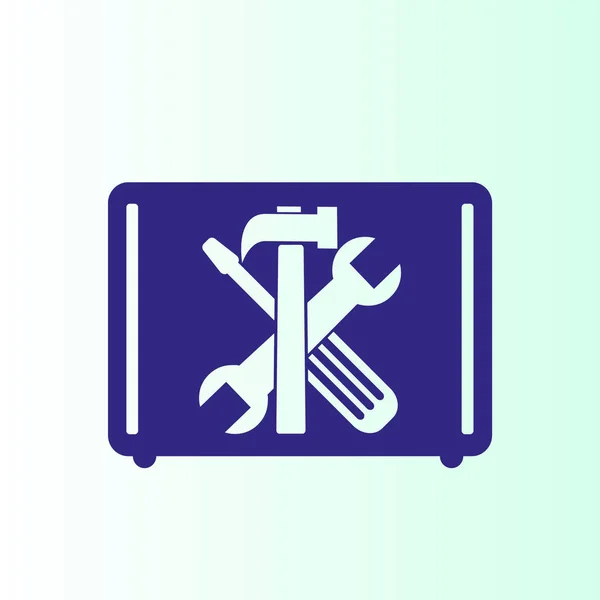 Tools Bag Vector Icon — Stock Vector