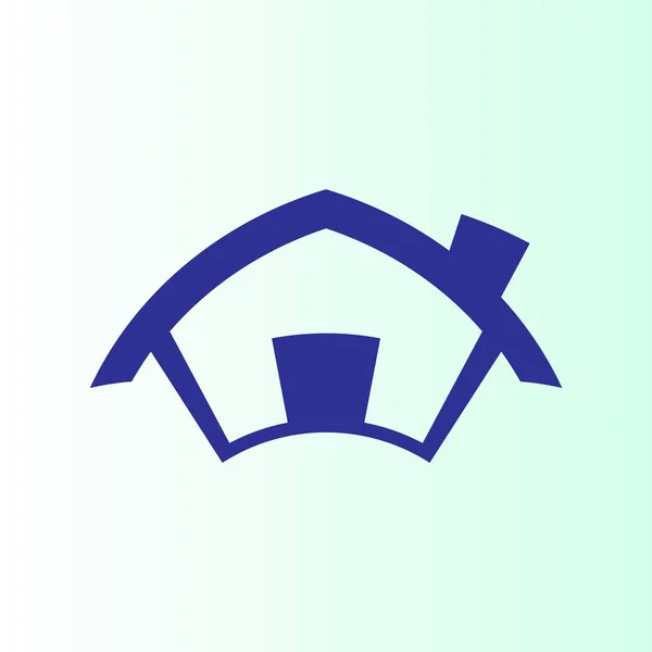 Ícone Casa Ilustração Vetorial Casa — Vetor de Stock
