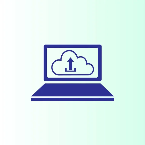 Ref Book Icon Clouds Upload Vector Icon — стоковый вектор